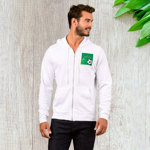 Soccer Africa Bold Green Football Hoodie