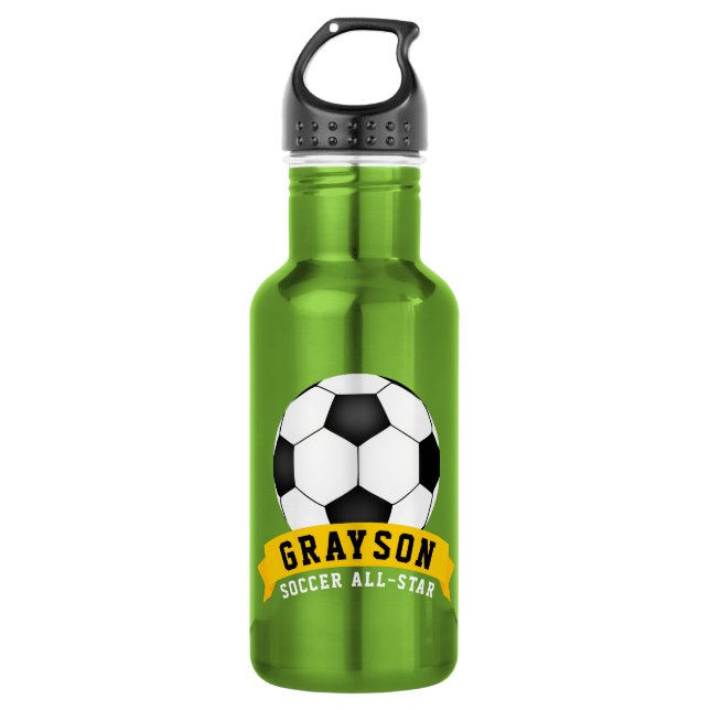 Soccer All-Star 532 Ml Water Bottle (Front)