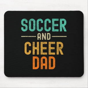Soccer And Cheer Dad Cheerleading _1 Mouse Mat