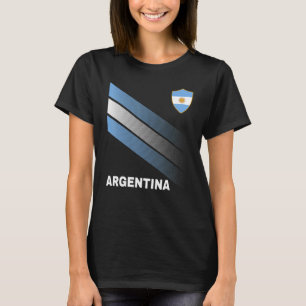 Soccer Argentina Flag For Soccer Men Women Kids T-Shirt