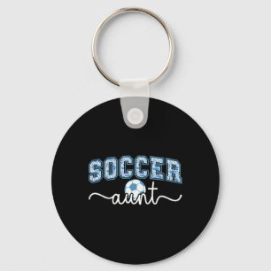 Soccer Aunt Proud Aunt Of A Soccer Player Auntie Key Ring