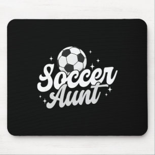 Soccer Aunt Proud Aunt Of A Soccer Player Auntie _ Mouse Mat
