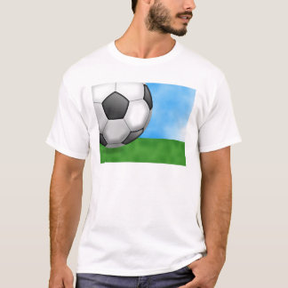 Soccer Background T-Shirt