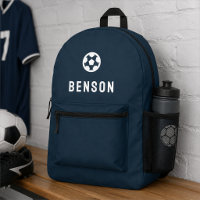 Soccer Backpack | Player Name Sports Kit Bag