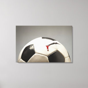 Soccer ball 3 canvas print