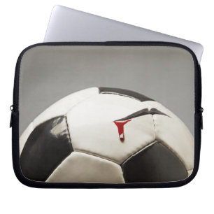 Soccer ball 3 laptop sleeve