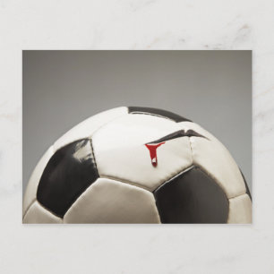 Soccer ball 3 postcard
