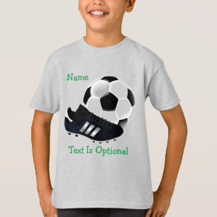 Soccer Ball and Cleat T-Shirt