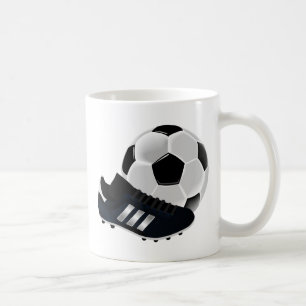 Soccer Ball and Shoe Coffee Mug