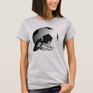 Soccer Ball And Shoes, T-Shirt