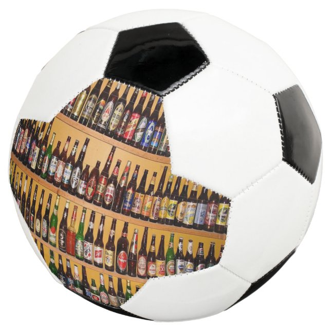 Soccer Ball Beer Bottles (Three Quarter)