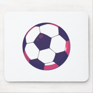 Soccer Ball Boxy Mouse Mat