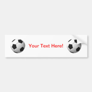 Soccer Ball: Bumper Sticker