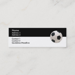 Soccer Ball Business Card