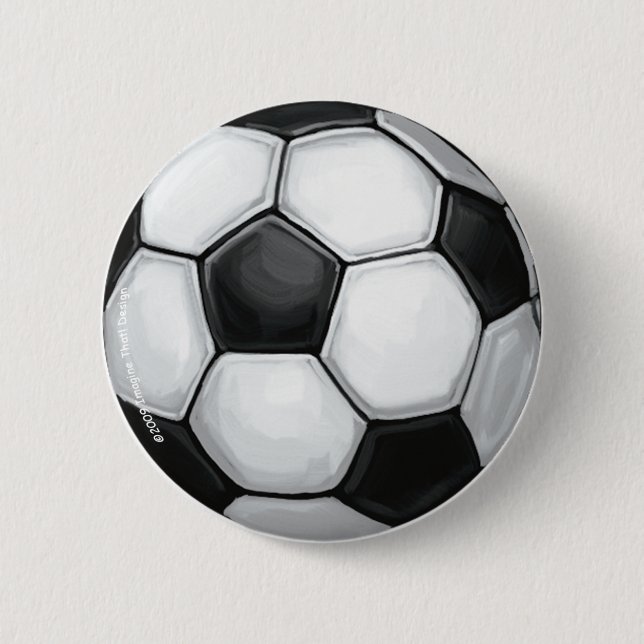 Soccer Ball Button (Front)