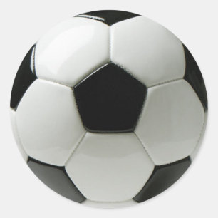 Soccer Ball Classic Round Sticker
