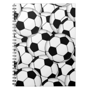 Soccer Ball Collage Notebook