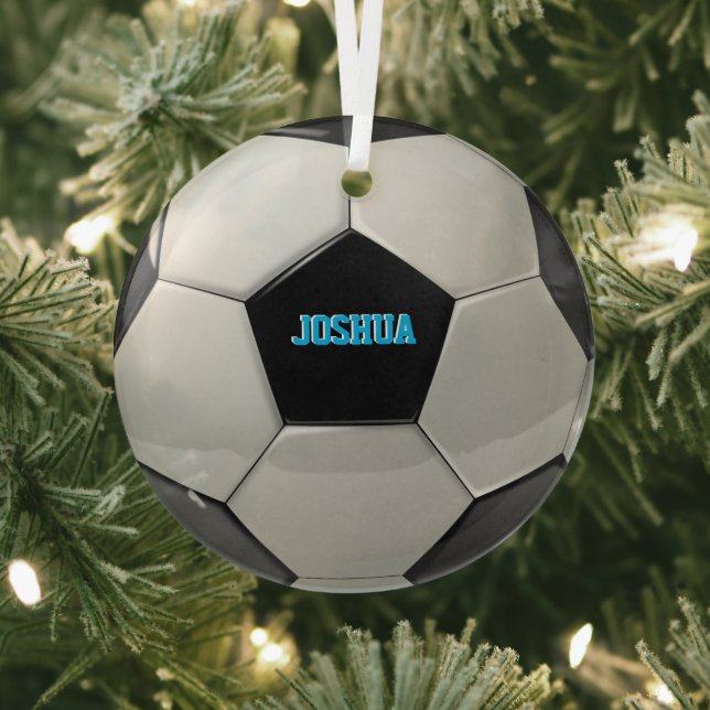 Soccer Ball Custom Tree Ornament (Insitu)