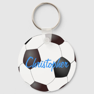 Soccer Ball - Customisable Key Ring
