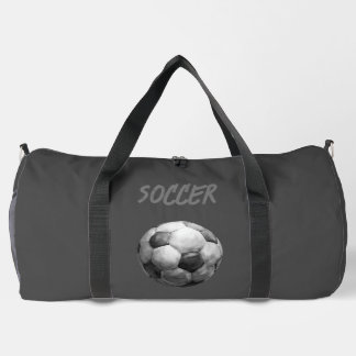 Soccer ball customisable Large Duffle Bag