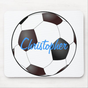 Soccer Ball - Customisable Mouse Mat