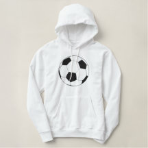 soccer ball embroidered logo