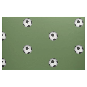 Soccer Ball Fabric by Leslie Harlow