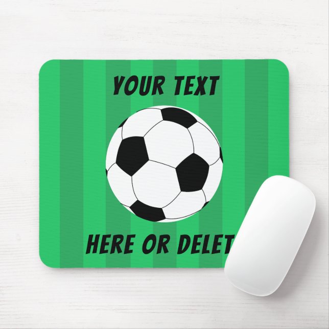 Soccer Ball Field  Mouse Mat (With Mouse)