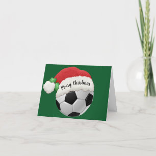 Soccer Ball Folded Greeting Card