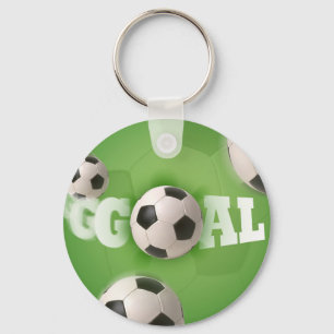 Soccer Ball Football Goal - Keychain