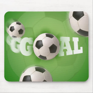 Soccer Ball Football Goal - Mousepad