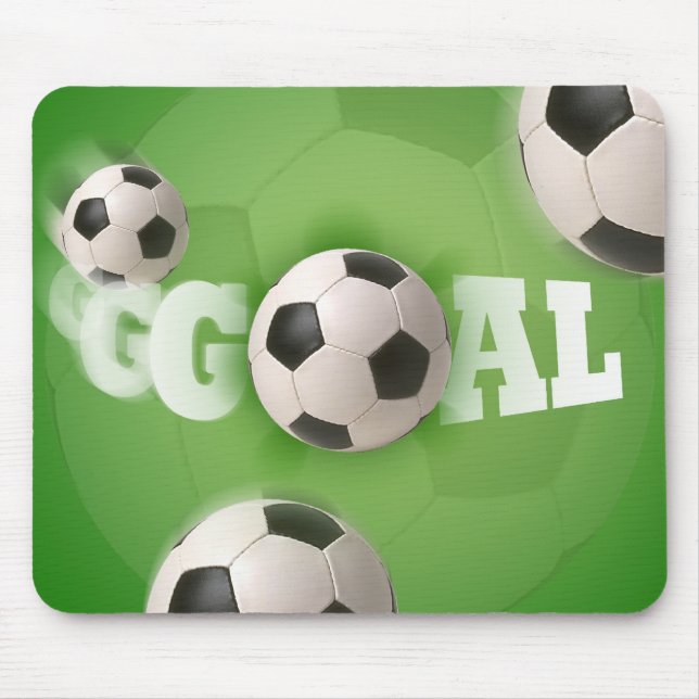 Soccer Ball Football Goal - Mousepad (Front)