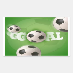Soccer Ball Football Goal - Sticker