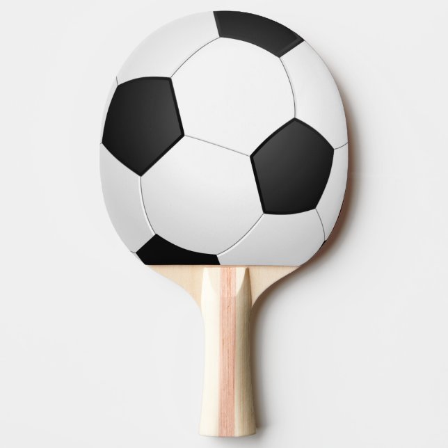 Soccer Ball Football Illustration Ping Pong Paddle (Front)