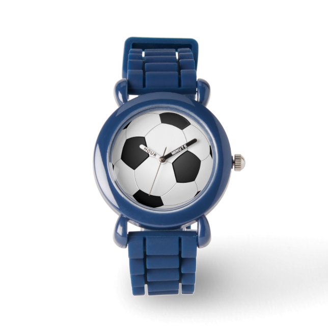 Soccer Ball Football Illustration Wrist watch (Front)