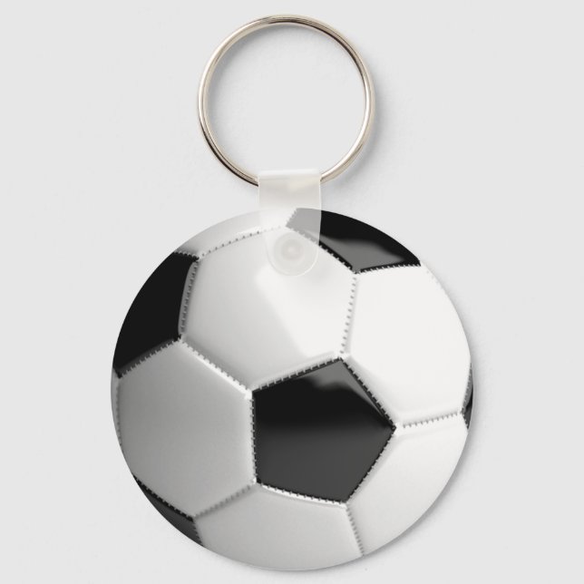 Soccer Ball Football Key Ring (Front)