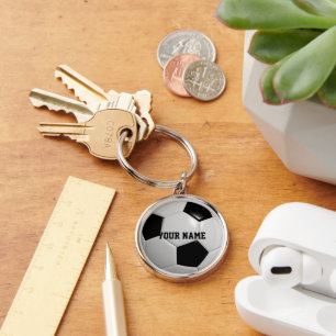 Soccer Ball Football Personalised Keychain