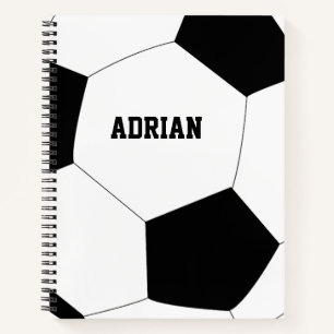 Soccer Ball Football Personalized  Notebook