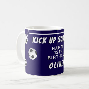 Soccer Ball Football Sports Kids Birthday Coffee Mug