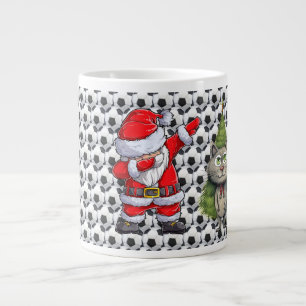 Soccer Ball for Christmas  Large Coffee Mug