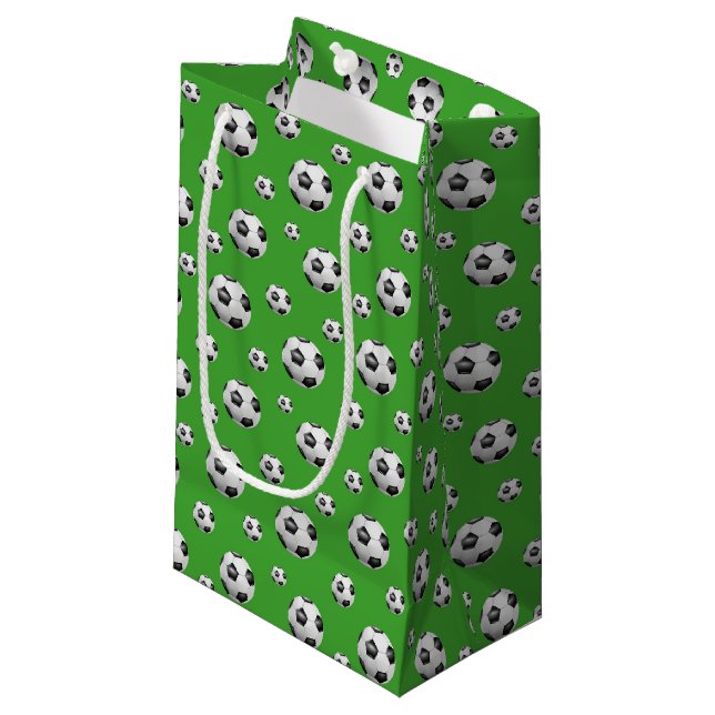 Soccer Ball Gift Bag (Front Angled)