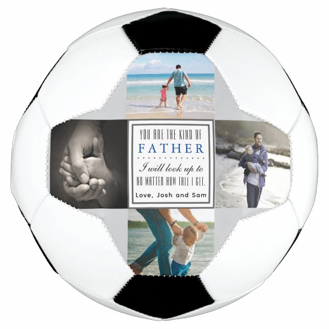 Soccer Ball Gift for Father's Day/ Dad's Birthday (Front)