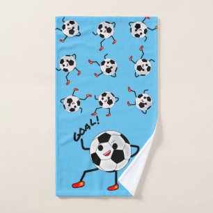 Soccer Ball Hand Towel