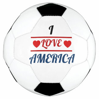 Soccer Ball - I Love America