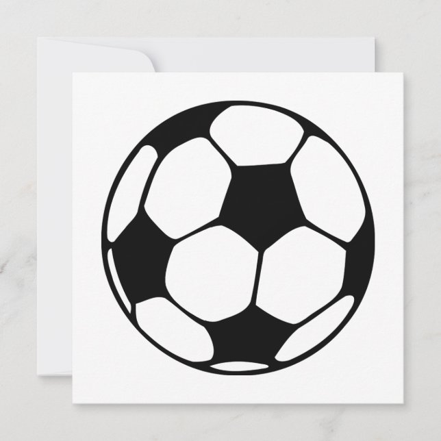 soccer ball invitation (Front)