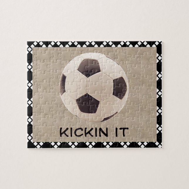 Soccer Ball Jigsaw Puzzle (Horizontal)