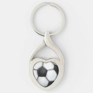Soccer Ball Key Ring