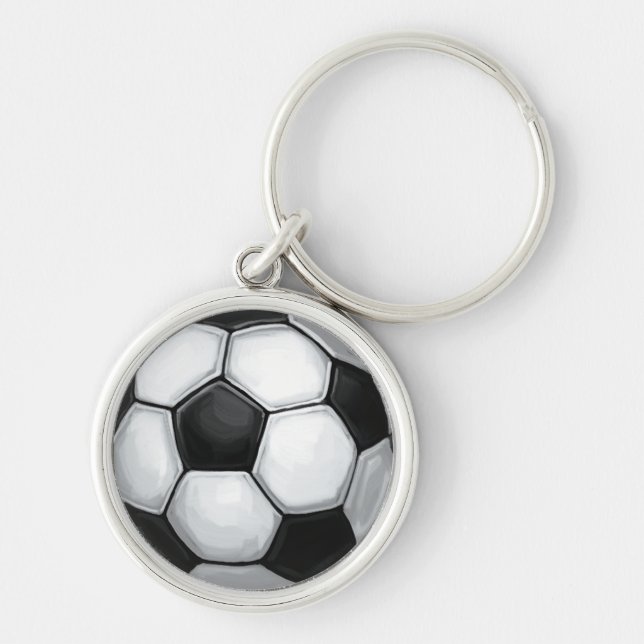 Soccer Ball Key Ring (Front)