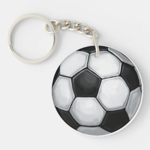 Soccer Ball Key Ring