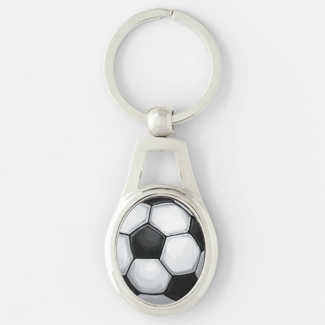 Soccer Ball Key Ring (Front)